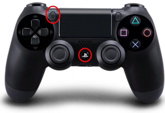 PS4 controller